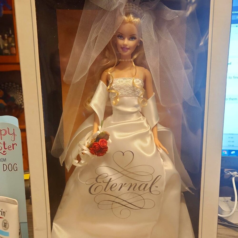 David's Bridal Eternal Barbie Wedding